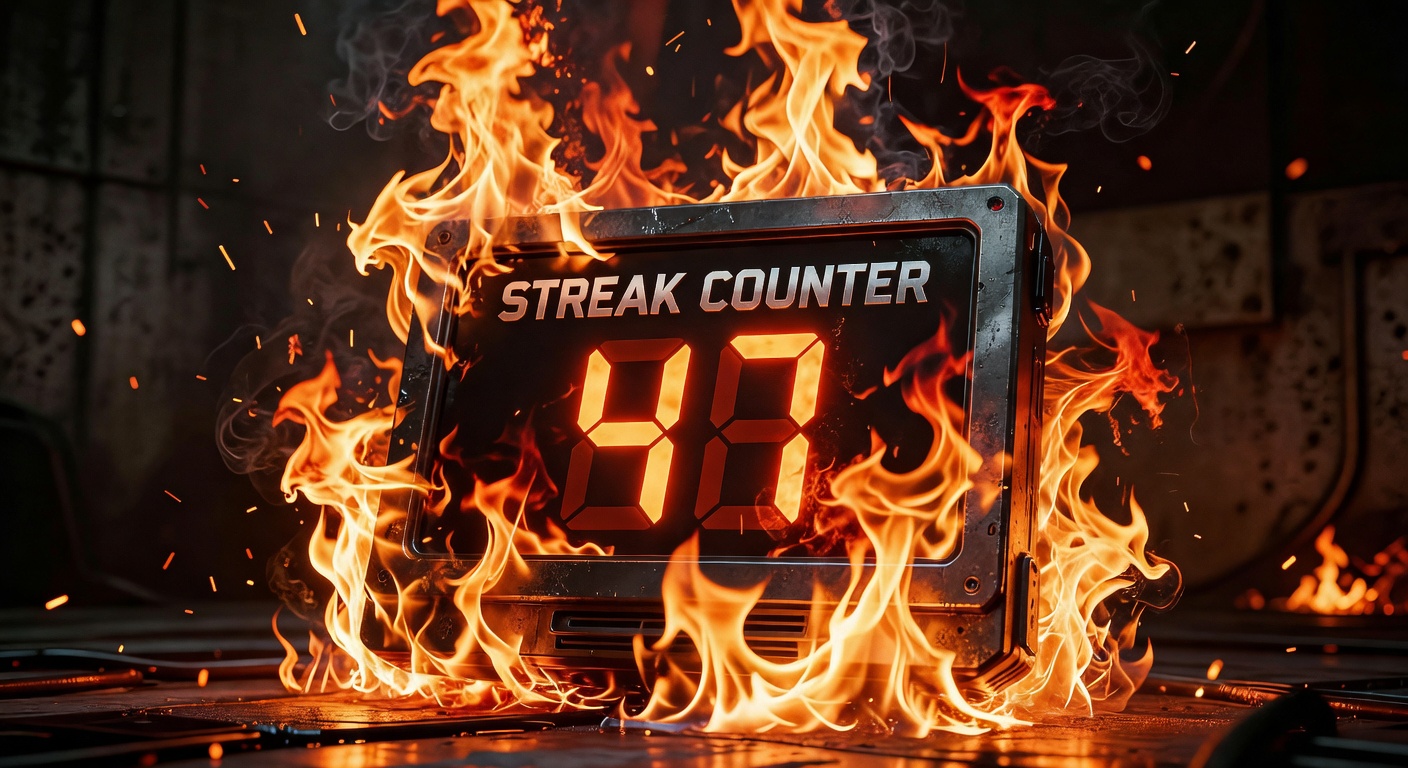 Flame Streak Counter