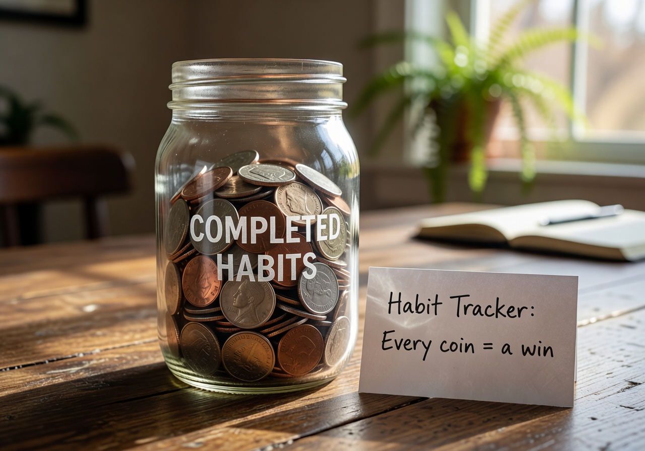 Habit Coins Jar